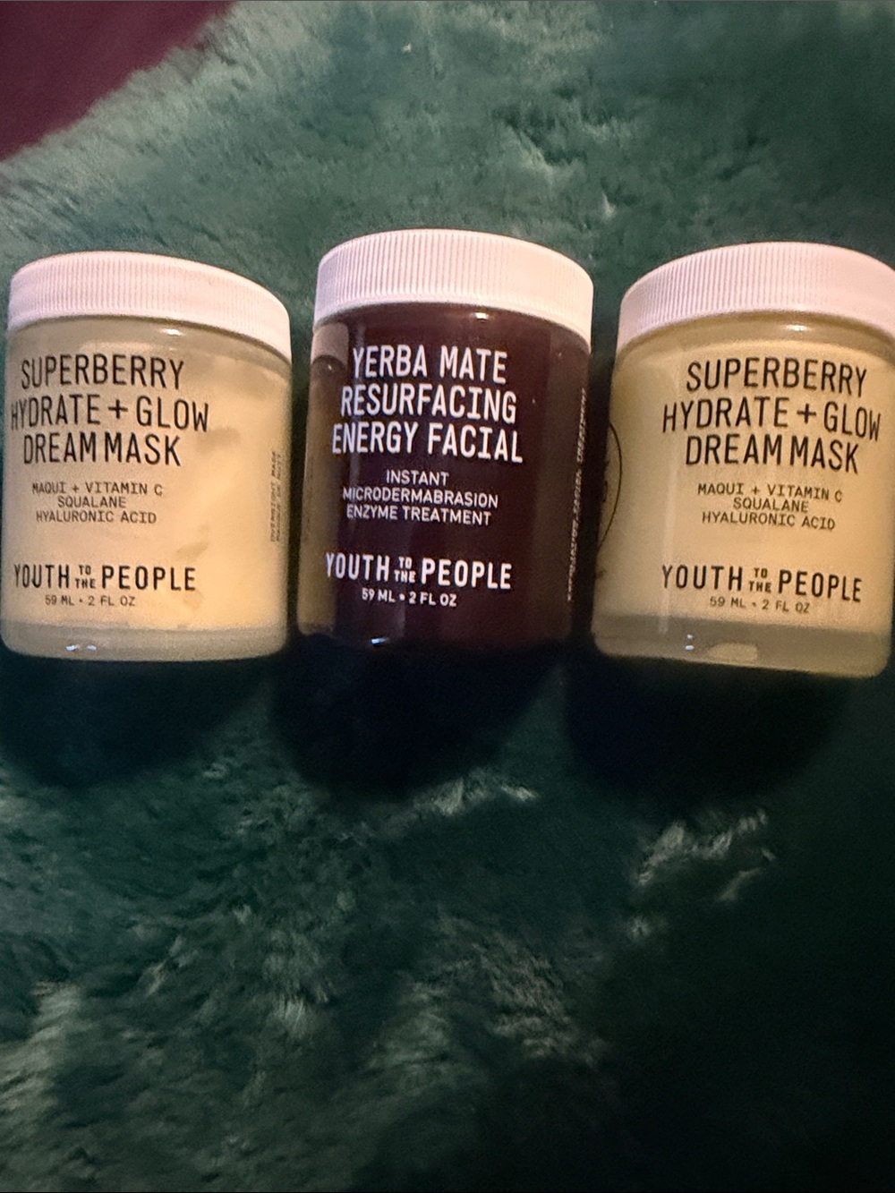 Youth To The People Skincare Trio - Superberry & Yerba Mate